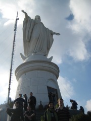 Virgin Mary atop San Cristobal